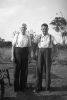 Joseph McGrath with unknown man