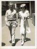 Joyce Cameron & Maverrick Gibson (?? unsure of males name, writing on back of photo difficult to read)